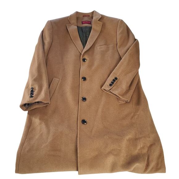 Mantoni men's Italian wool & cashmere brown Size 48r Old Money Capsule Classic - Picture 3 of 11